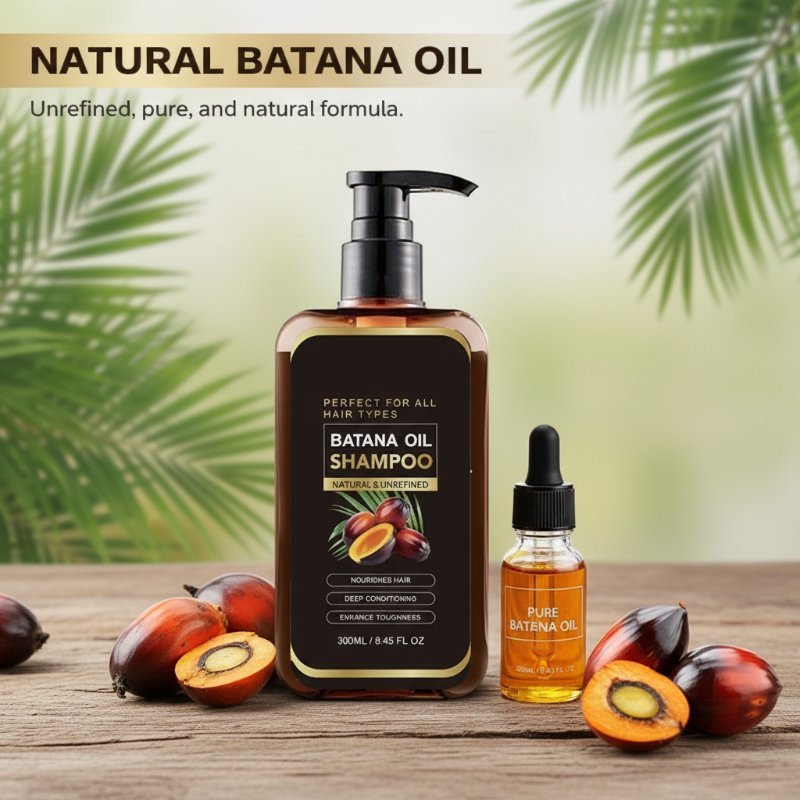 Batana Oil Shampoo, Nourishing & Smoothing, For All Hair Types