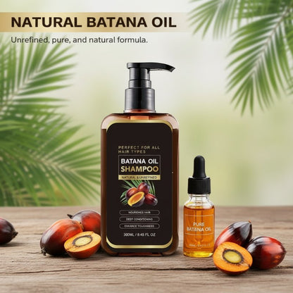 Batana Oil Shampoo, Nourishing & Smoothing, For All Hair Types