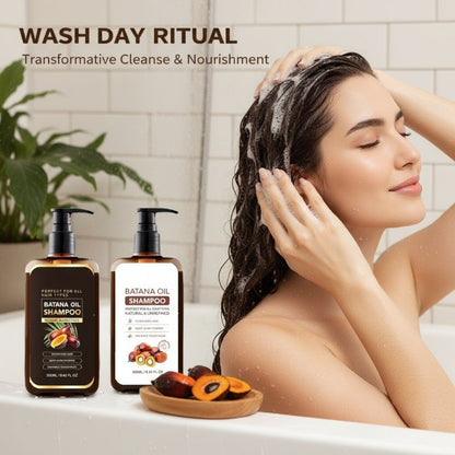 Batana Oil Shampoo, Nourishing & Smoothing, For All Hair Types