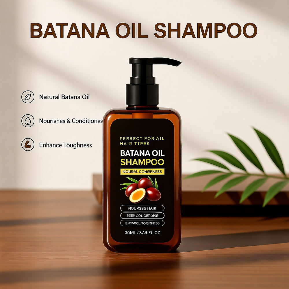 Batana Oil Shampoo, Nourishing & Smoothing, For All Hair Types