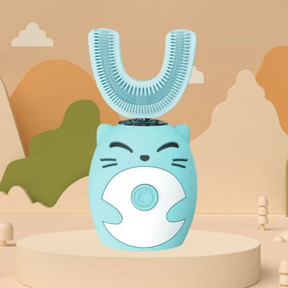 Baby Electric Toothbrush, U-Shape, Silicone Head, Ages 2-6
