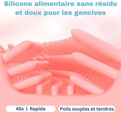 Baby Electric Toothbrush, U-Shape, Silicone Head, Ages 2-6