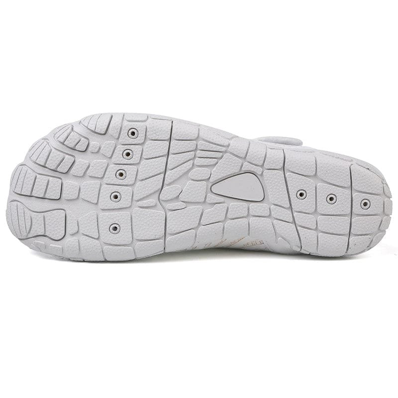 Sports Shoe Off White Slip-On Mesh Casual Athletic