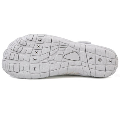 Sports Shoe Off White Slip-On Mesh Casual Athletic