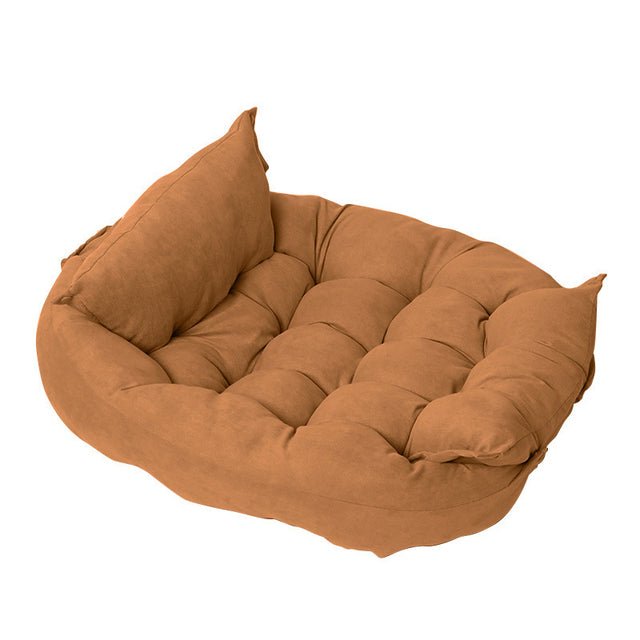Adjustable Dog Nest Bed, Cotton Filled, Machine Washable Comfort