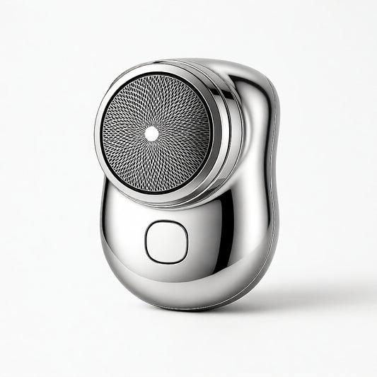Gentle Electric Shaver, Rotary Waterproof Razor for Sensitive Skin