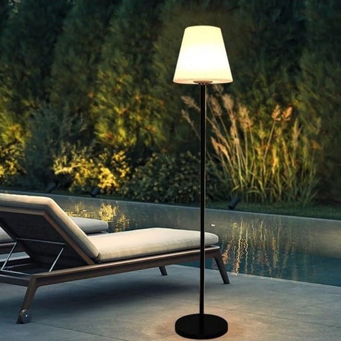 Lamp, Solar Adjustable, 8-Color, IP65, Floor, Indoor Outdoor