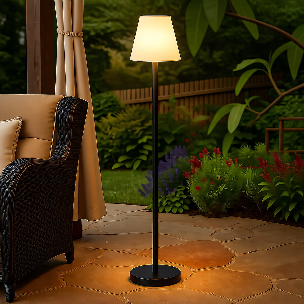 Lamp, Solar Adjustable, 8-Color, IP65, Floor, Indoor Outdoor
