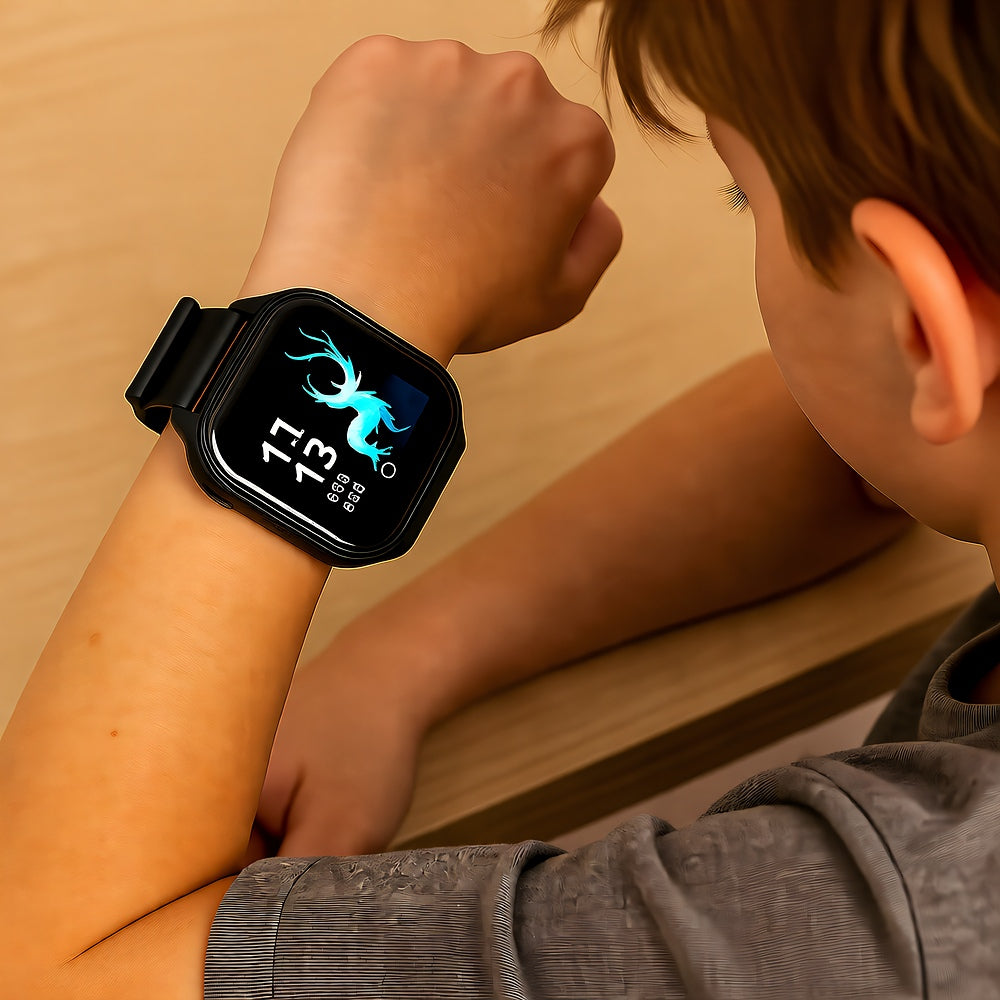 Kids' Smart Watch, Touchscreen, Silicone Strap