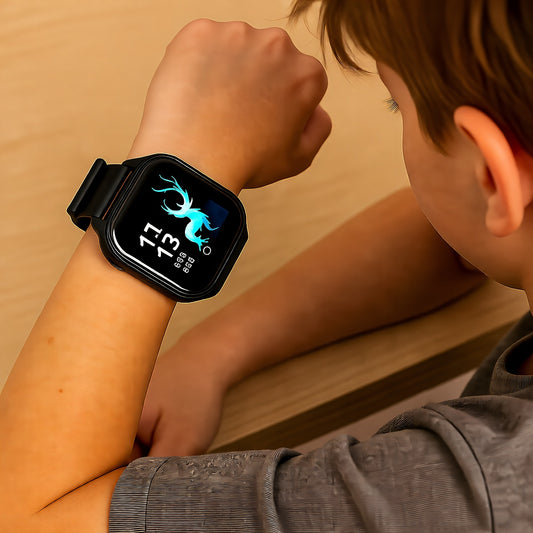 Kids' Smart Watch, Touchscreen, Silicone Strap