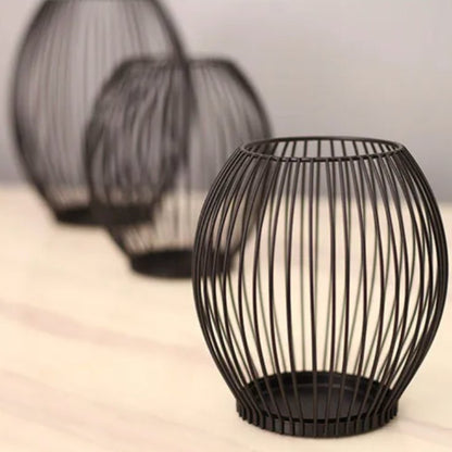 Iron Candle Stand, Metal, Home Decor Accent
