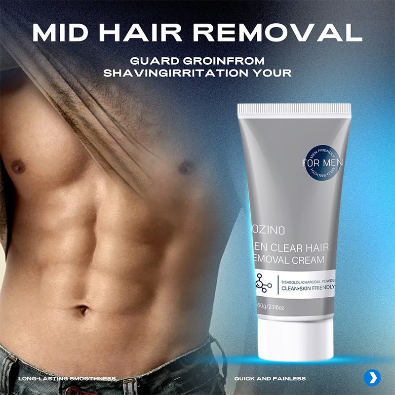 Men's Fast-Acting Hair Removal Cream for Body