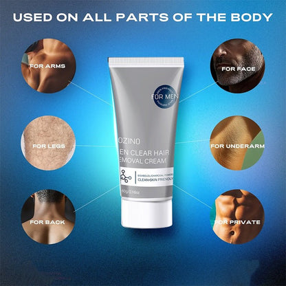 Men's Fast-Acting Hair Removal Cream for Body