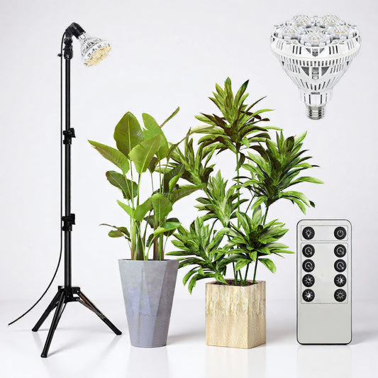 BR30 Grow Light, 30W, Tripod Stand, Plant Light