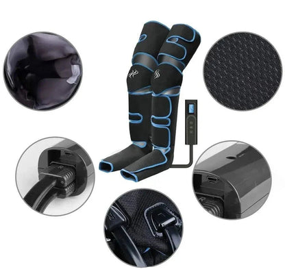 Foot Leg Massager Heated Deep Kneading Wireless Pain Relief