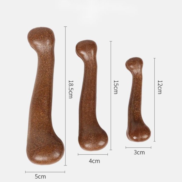 Dog Dental Bone Bamboo Chew Toy Teeth Cleaning