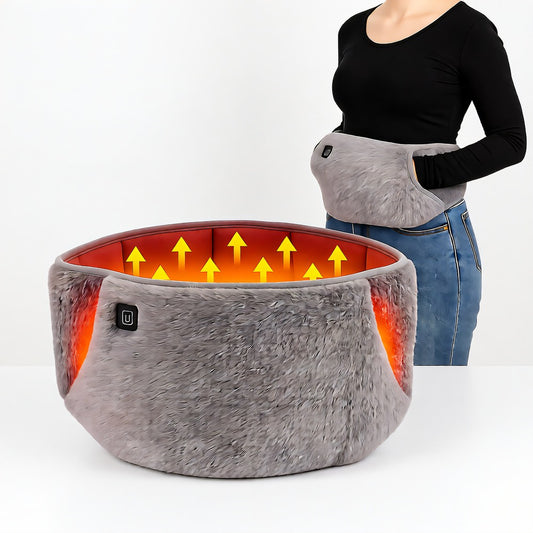 USB Heating Belt, 10W 3-Temp, Back & Hand, Pain Relief