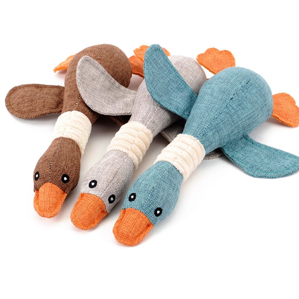 Dog Stuffie Toy, Durable Squeaker Eco-Friendly Plush for Play