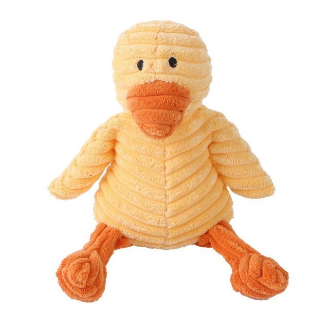 Dog Stuffie Toy, Durable Squeaker Eco-Friendly Plush for Play