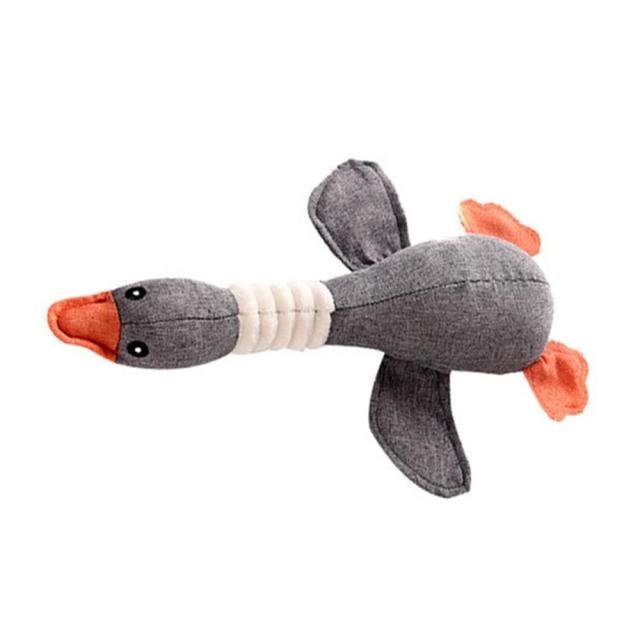 Dog Stuffie Toy, Durable Squeaker Eco-Friendly Plush for Play