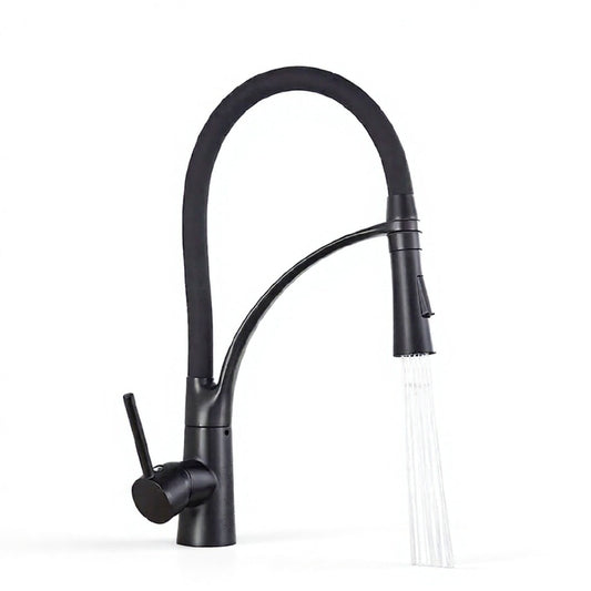 Kitchen Mixer, 2-Mode, Deck-Mounted, Spray Hose