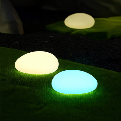 Solar Patio Stone, IP67, 8 Color, Ground Stake Pathway Light
