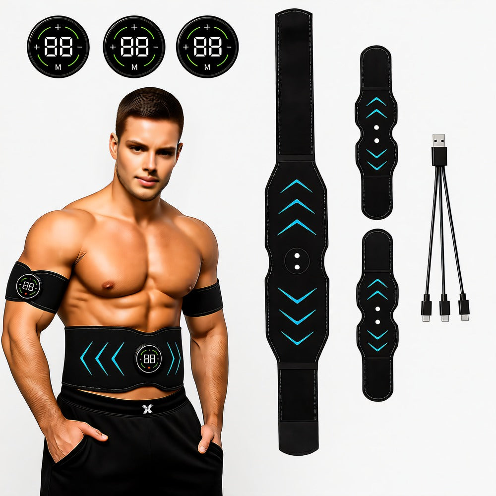 Abdominal Belt, EMS Wireless Rechargeable Toning Belt