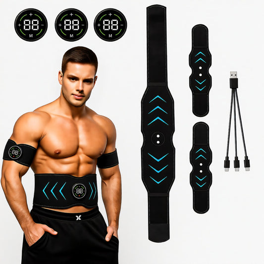 Abdominal Belt, EMS Wireless Rechargeable Toning Belt