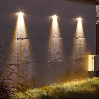 Solar Accent Light LED 2-Piece Dusk-to-Dawn Set Outdoor
