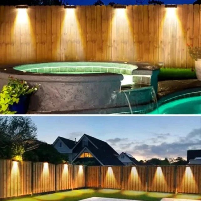 Solar Accent Light LED 2-Piece Dusk-to-Dawn Set Outdoor