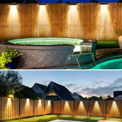 Solar Accent Light LED 2-Piece Dusk-to-Dawn Set Outdoor