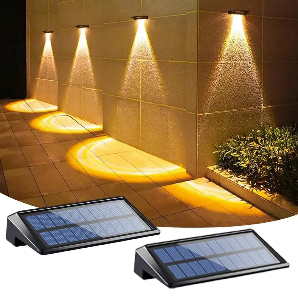 Solar Accent Light LED 2-Piece Dusk-to-Dawn Set Outdoor
