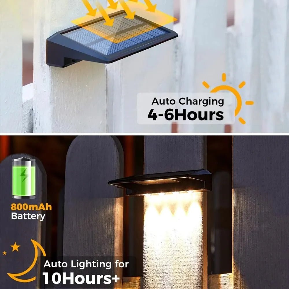 Solar Accent Light LED 2-Piece Dusk-to-Dawn Set Outdoor