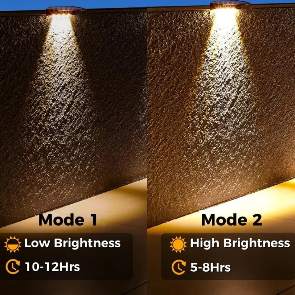 Solar Accent Light LED 2-Piece Dusk-to-Dawn Set Outdoor