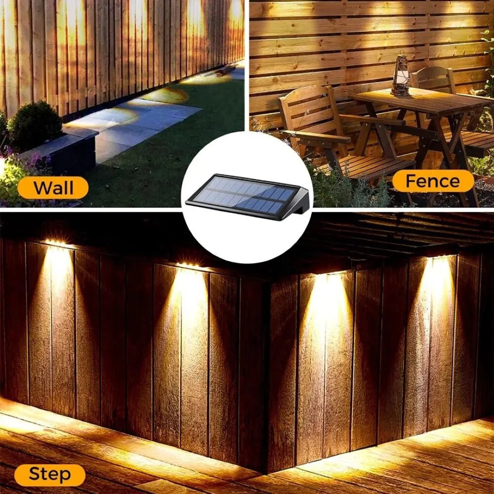 Solar Accent Light LED 2-Piece Dusk-to-Dawn Set Outdoor