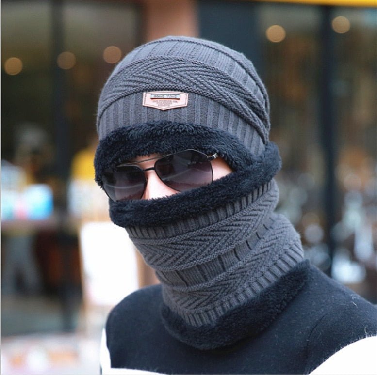 Winter Hat, Woolly Lined, Convertible, Cold Weather