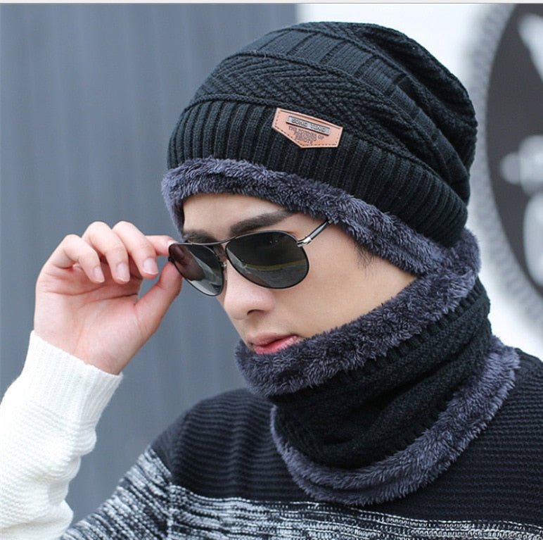 Winter Hat, Woolly Lined, Convertible, Cold Weather