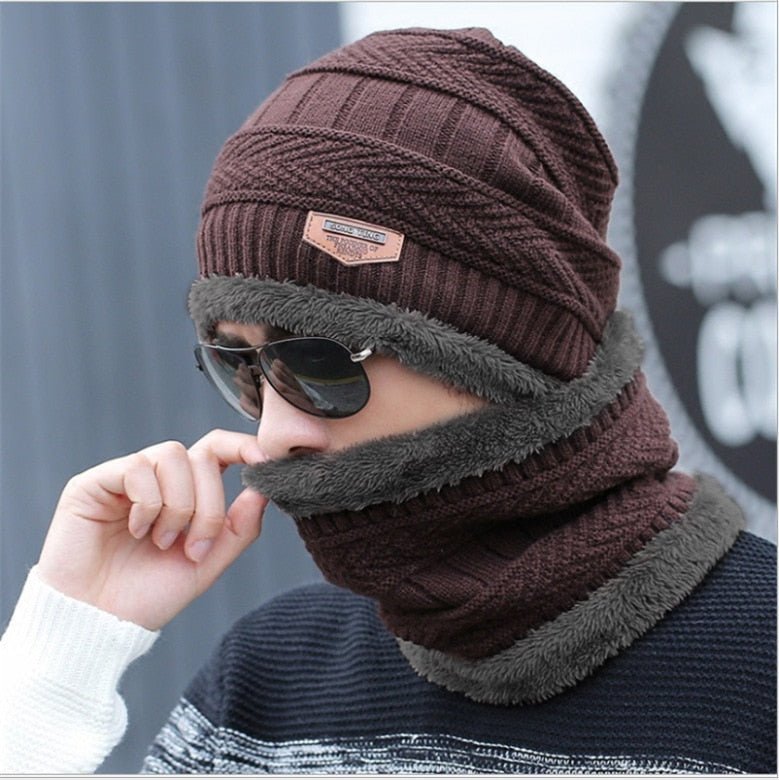 Winter Hat, Woolly Lined, Convertible, Cold Weather