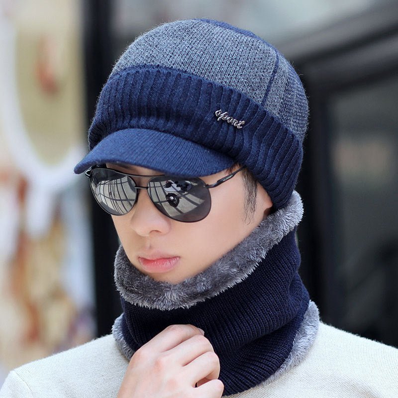 Winter Hat, Woolly Lined, Convertible, Cold Weather