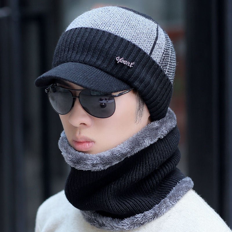 Winter Hat, Woolly Lined, Convertible, Cold Weather