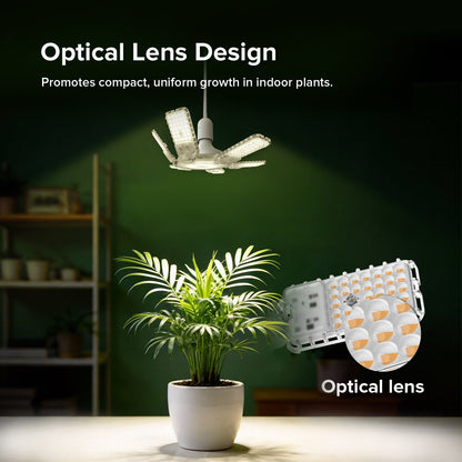 LED Grow Light, 60W, Folding Wings, Indoor Plants