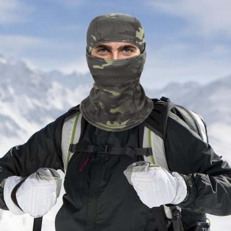 Fleece Hood Windproof Thermal Cold Weather