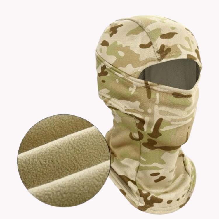 Fleece Hood Windproof Thermal Cold Weather