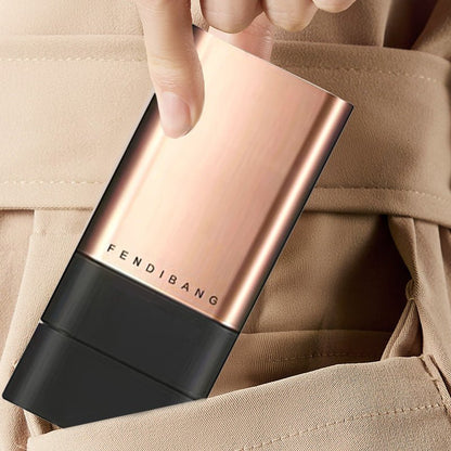 Natural Matte Foundation Stick with Brush, Travel Face Touch-up