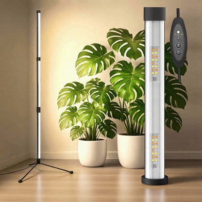 T10 LED Grow Light 55W Full Spectrum Dimmable Standing for Plants