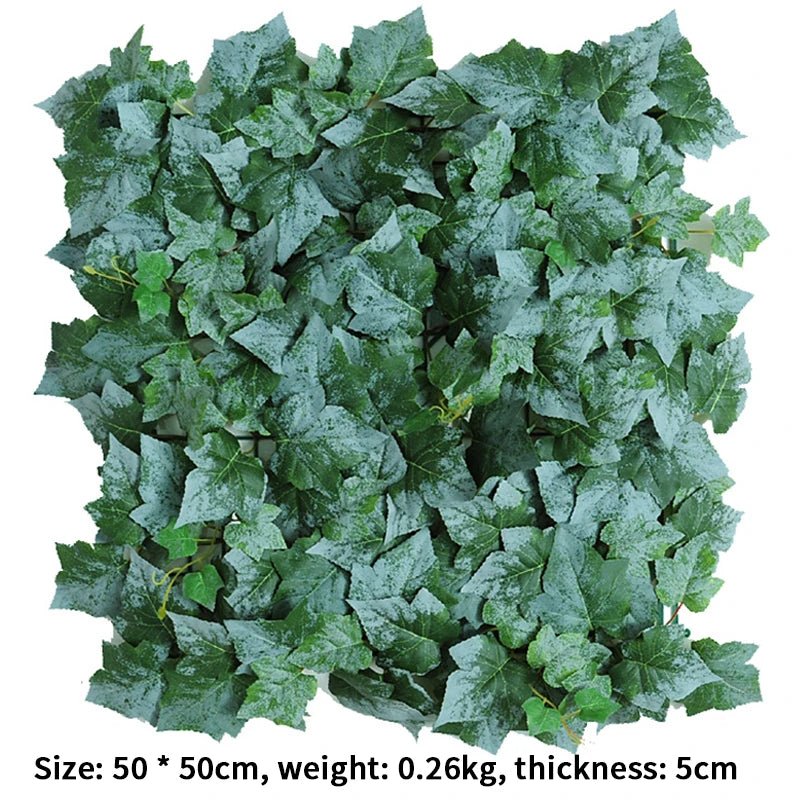 Artificial Plant Wall, 19 in. Square, Panel, Indoor Decor