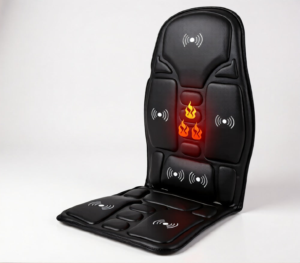 Reclining Chair Massage Pad, Heated Vibrating, For Seat, Relaxation