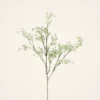 Lifelike Seeded Eucalyptus Faux Floral Stems, 27 Inch Artificial Greenery for Living Room, Fall Decor, Maintenance Free with Vase
