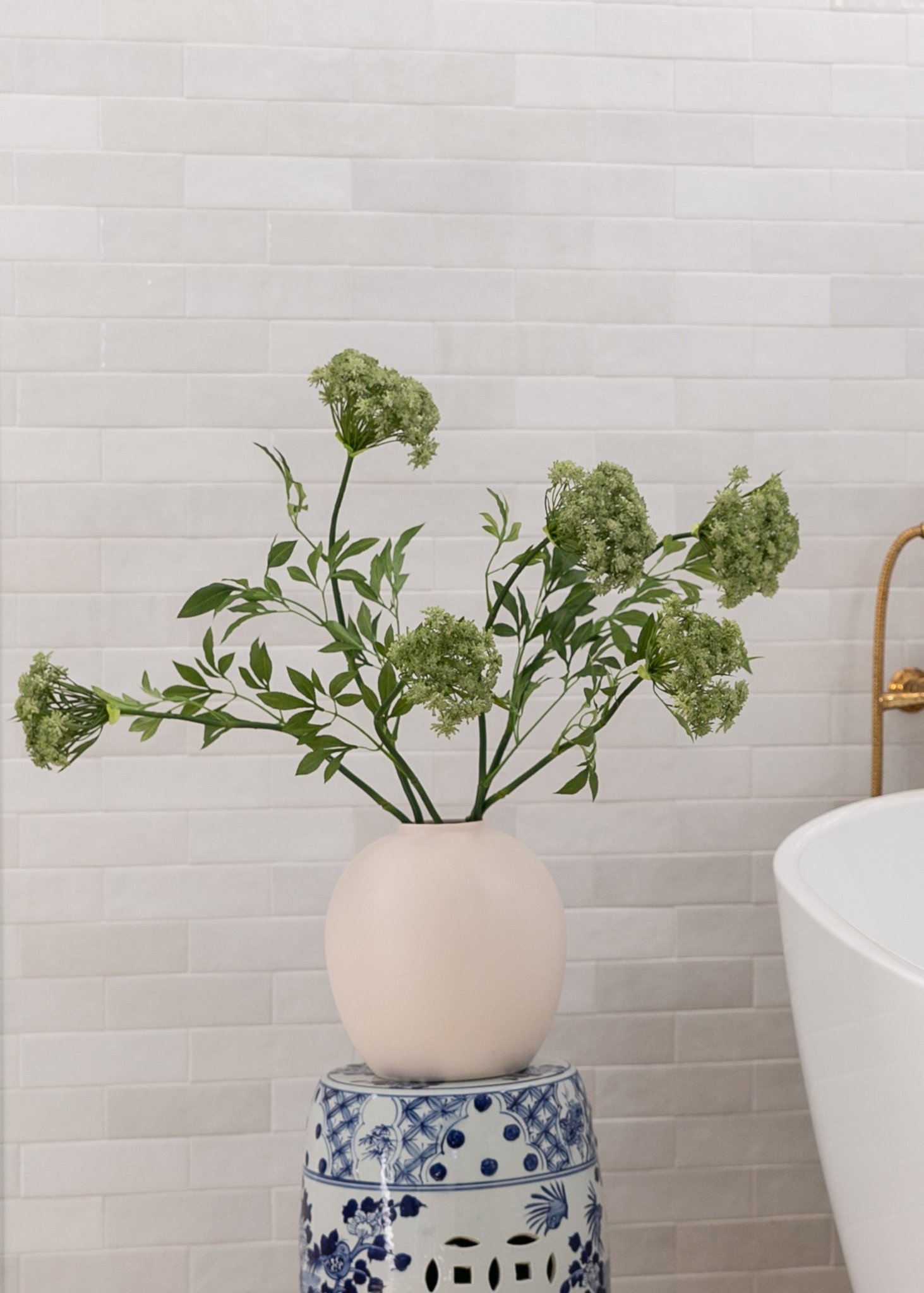 SAVE - Faux Queen Anne's Lace Wildflowers - 36"