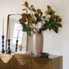 Lifelike Green Magnolia Faux Floral Stems, 41